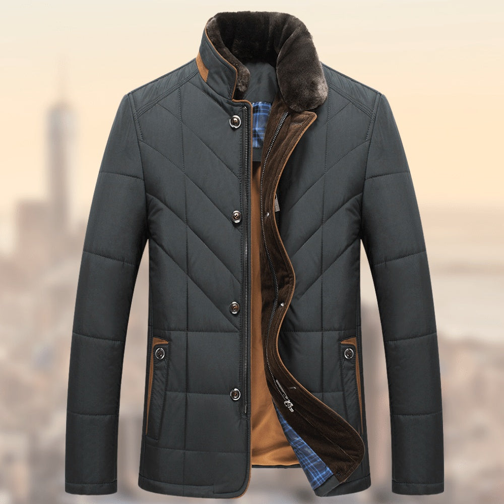 Middle-Aged and Elderly Padded Jacket Father Winter Clothing