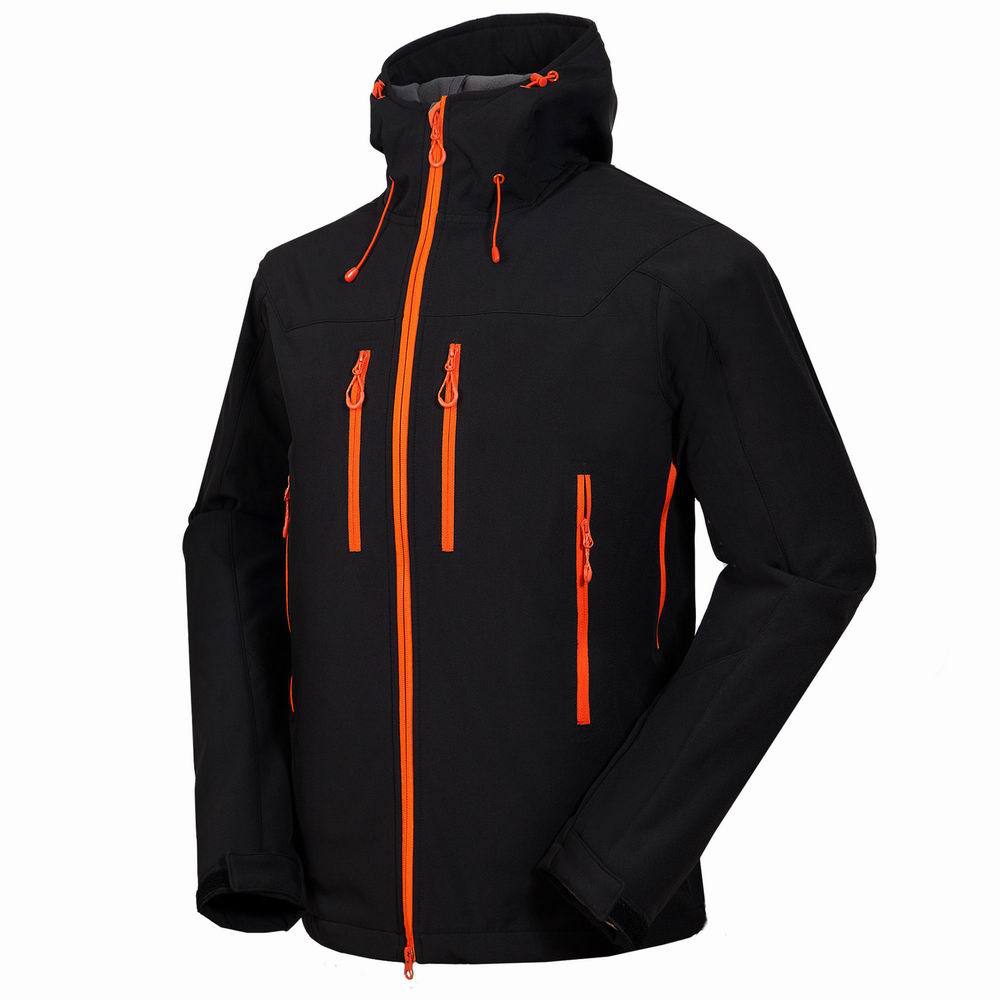 Men's Outdoor Mountaineering Soft Shell Jacket - Waterproof Camping Sports Jacket